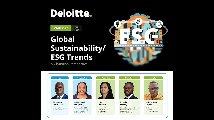 Webinar - Global Sustainability/ESG Trends, A Ghanaian Perspective
