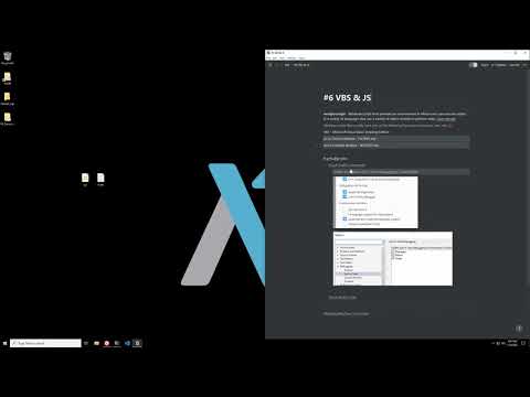 VBS \u0026\u0026 JS - მავნე ფაილების ანალიზი #6