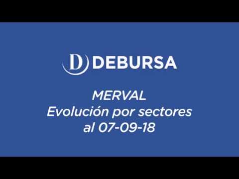 merval stock market Merval - Evolución por Sectores al 7 de septiembre 2018