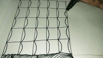 Bales zentangle pattern....
