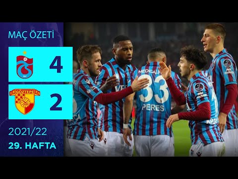 ÖZET: Trabzonspor 4-2 Göztepe | 29. Hafta - 2021/22