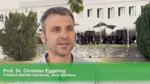 Prof. Dr. Christian Eggeling on "single molecule spectroscopy and imaging of membrane proteins"