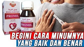WAJIB ANDA KETAHUI!! Begini Cara Minum Madu Zuriyat Promil Ath Thoifah Yang Baik Dan Benar