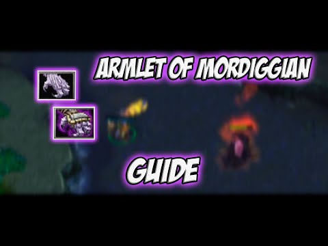 Видео: Armlet of Mordiggian Guide | Гайд на армлет + тренировка