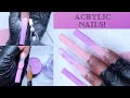 HOW TO: French Bling Acrylic Nails|Ombre Colored Acrylic Nails #101💎💅🏼