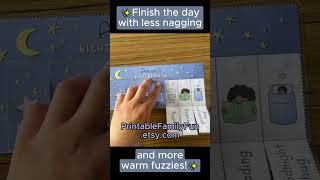 Bedtime Chart for Peaceful happy bedtimes with your child