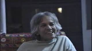 Vijayanand (Goldie) speaking about UG's impact - Mumbai - December 1989