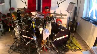 Van Halen.Dreams.Drum cover.(Markus 6 years).