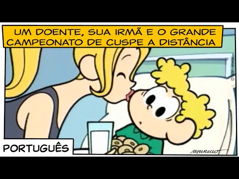 Um doente, sua irmã e o campeonato de cuspe a distância (2002) | Turma da Mônica