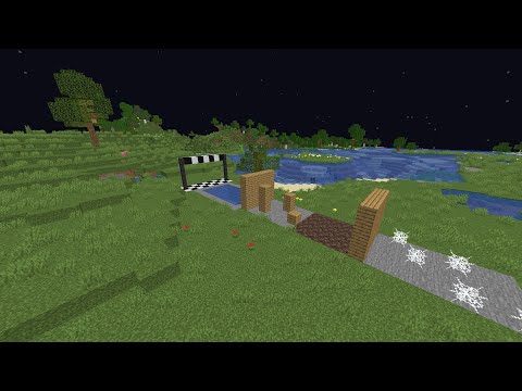 Minecraft obsticle course #shorts