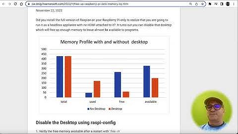 Save memory on your Raspberry Pi embedded devices by disabling the desktop with raspi-config