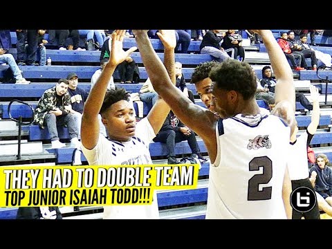 TOP 10 JUNIOR Isaiah Todd Faces DOUBLE TEAMS At 2018 Crown Town Classic!