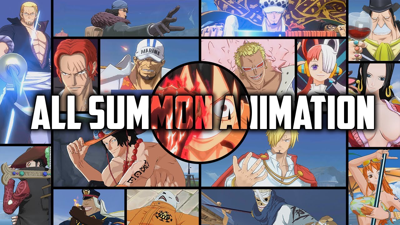 One Piece Fighting Path: ALL SUMMON ANIMATION (2K 60 FPS) - YouTube