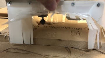 Laserweb4 V-Carve generated gcode test