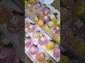 My first mother's day orders as a beginner treat maker
