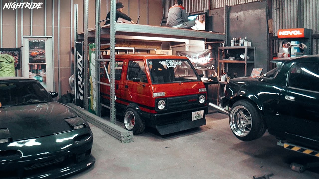 Making our childhood garage dream come true NIGHTRIDE YouTube