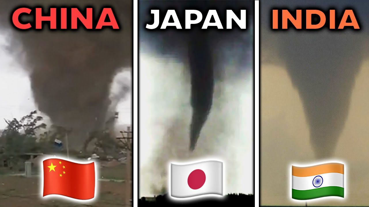 Аллеи торнадо в Азии