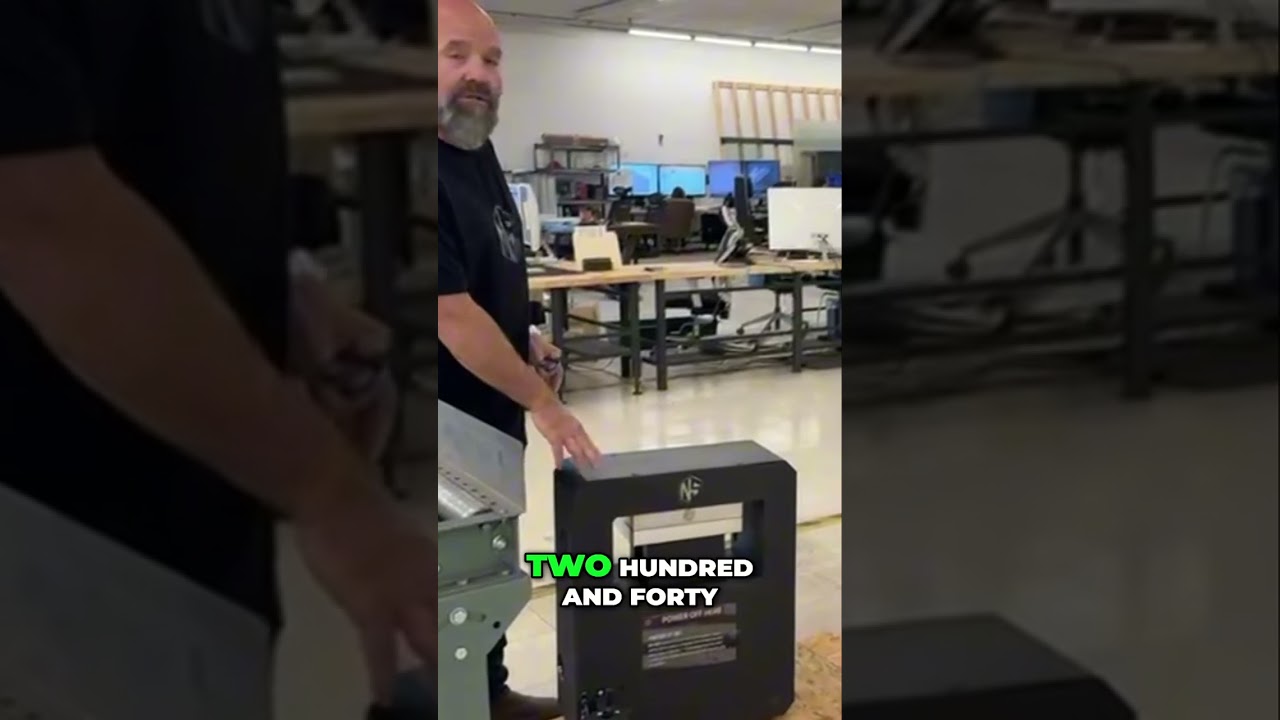 NugSmasher Pro Touch: Check Out This 240-Pound Machine! 