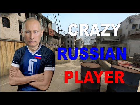 CRAZY RUSSIAN CS GO PLAYER - YouTube