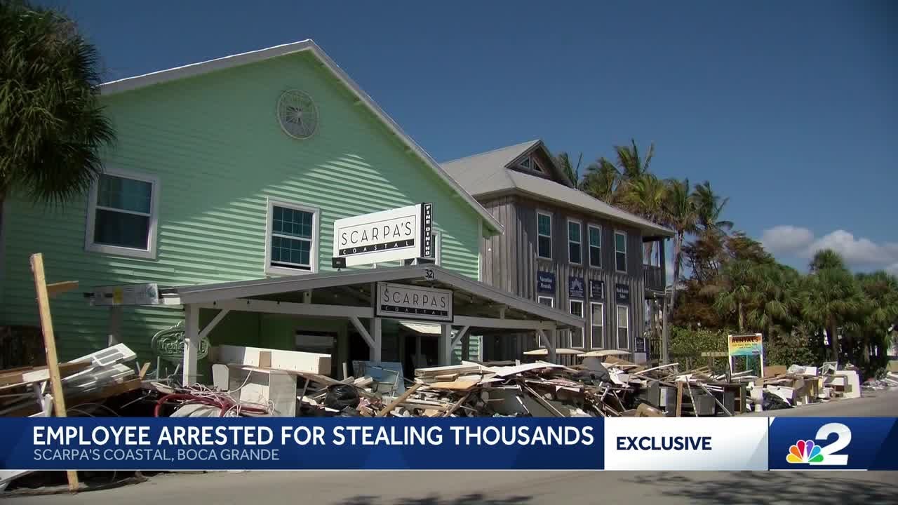 Employee arrested for stealing thousands - YouTube