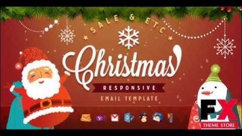 Preview Christmas - Responsive Email Template TForest