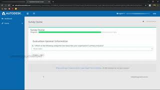 Autodesk Training Certificate Enrollment, Survey completion and Downloading Certificate || Part 2