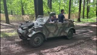German light military vehicles at the Militracks, Kettenkrad, Kübelwagen, Schwimmwagen #ww2 #history