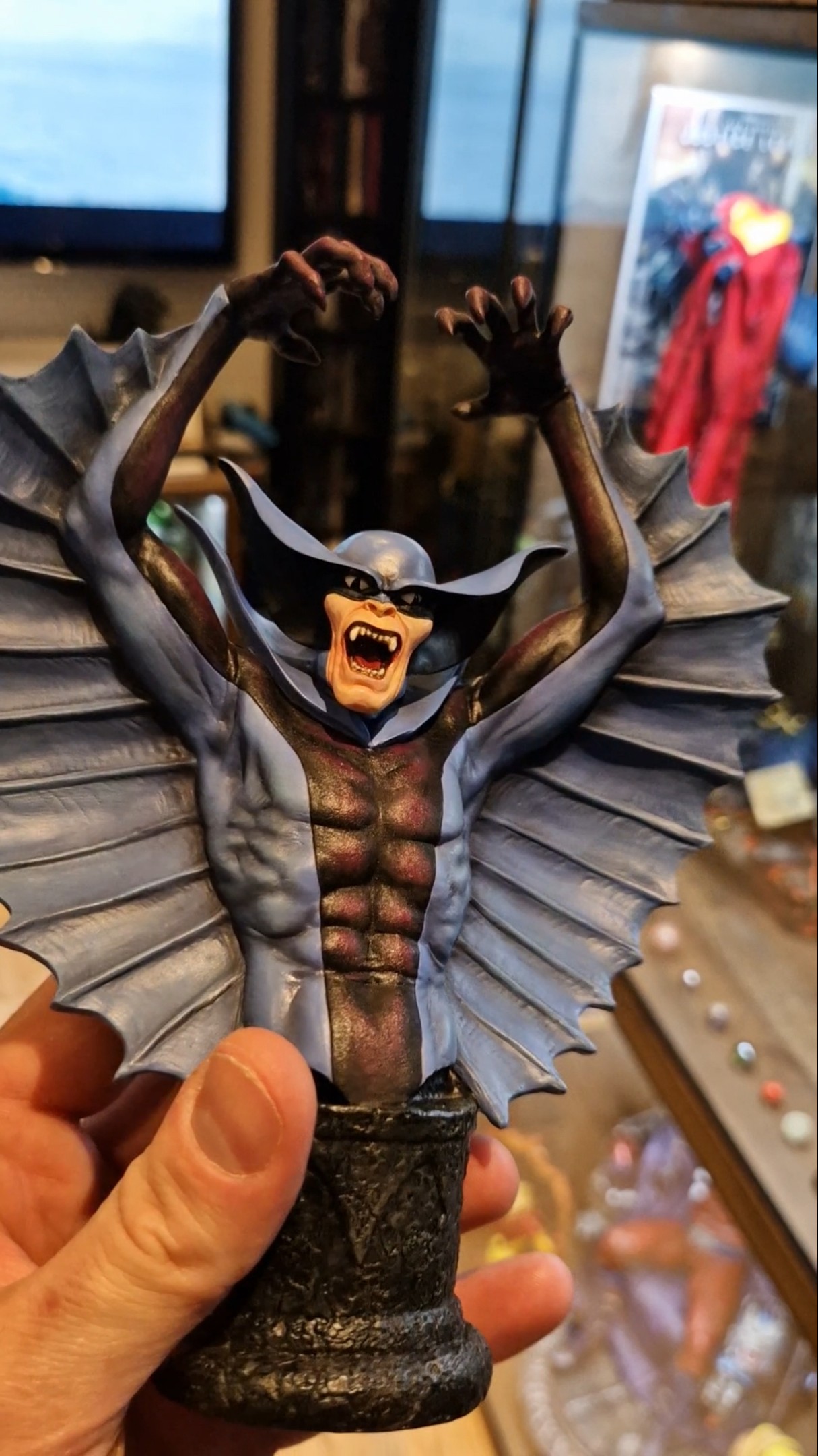 BARON BLOOD mini-bust from Marvel's INVADERS by BOWEN