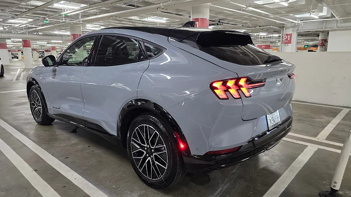 Contactless Self Car Wash. Mustang Mach-E 