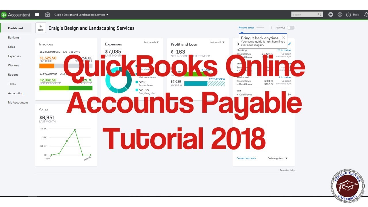 free quickbooks tutorial youtube