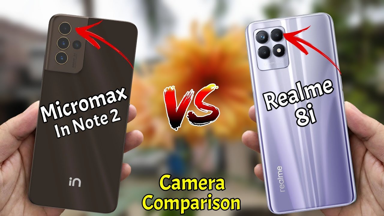 Micromax in Note 2 VS Realme 8i Camera Comparison, Micromax in Note 2  Camera Review Hindi - YouTube