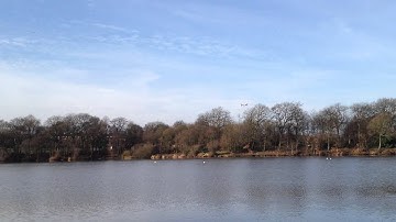 Polaris sea plane 2nd flight.. off water.. mild aerobatics