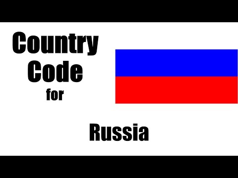 Video: Paano I-dial Ang Isang Numero Sa Russia