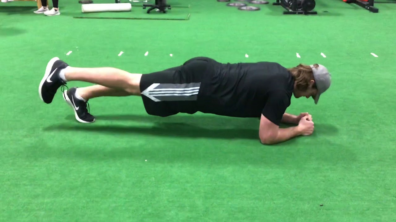 Single Leg Plank - YouTube
