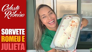 Sorvete profissional Romeu e Julieta - Queijo com Goiabada