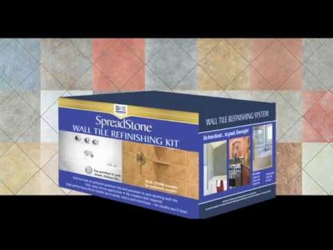 SpreadStone  Wall Tile  Refinishing Kit  YouTube