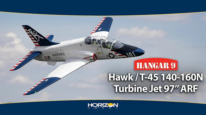 Hangar 9 Hawk/T-45 140-160N Turbine RC Jet 97" ARF