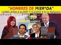 Zaz!!! &quot;HOMBRES DE MIER*DA&quot; #Loret y #ClaudioX Los llama #Layda en la #Mañanera