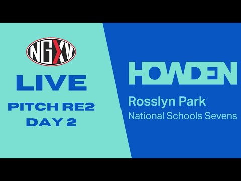 LIVE RUGBY: HOWDEN ROSSLYN PARK NATIONAL SCHOOLS 7s | PITCH RE2, DAY 2