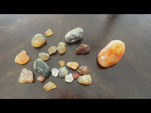 Current agate collection