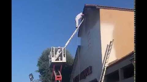 USING A MOBILE ELEVATED WORKING PLATFORM (MEWP)