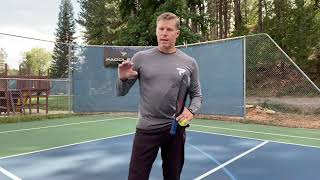 Pickleball minute 'The split step- keep feet active by Marc Cuniberti 199 views 1 year ago 3 minutes, 26 seconds