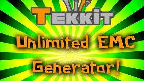 Tekkit - Unlimited EMC Generator!