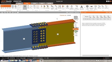 Thiết Kế Liên Kết Bằng IDea Statica | Bài 4: Tạo Liên Kết Nối Dầm (Cánh - Bụng)