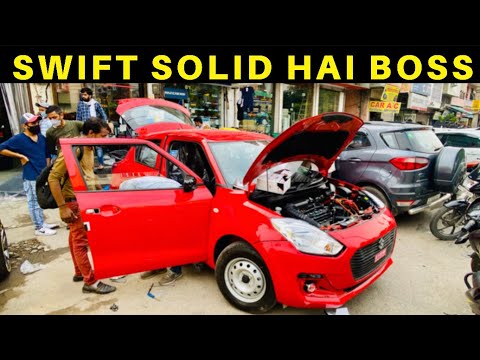 🔥 2020 SWIFT BASE MODEL FULLY MODIFIED | SWIFT ROOF WRAPPING | SWIFT INTERIOR | CUSTOM AUDIO SETUP 🙉