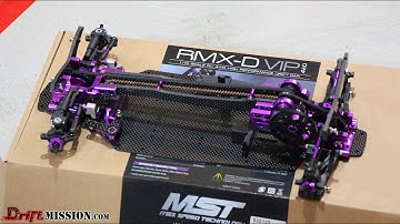 MST RMX D VIP 4WD RC Drift Chassis Unboxing and First Run - DriftMission.com