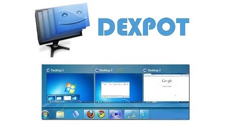 Windows Virtual Desktops with Dexpot
