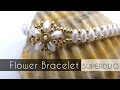 Flower Bracelet with Superduo