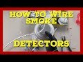 How to wire smoke detectors  smoke detector interconnection  the electrical guide