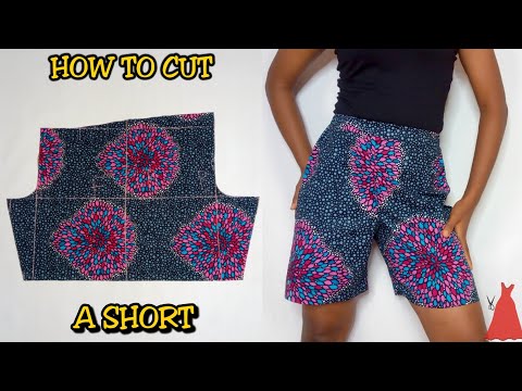 Video: How To Cut Out Women's Shorts